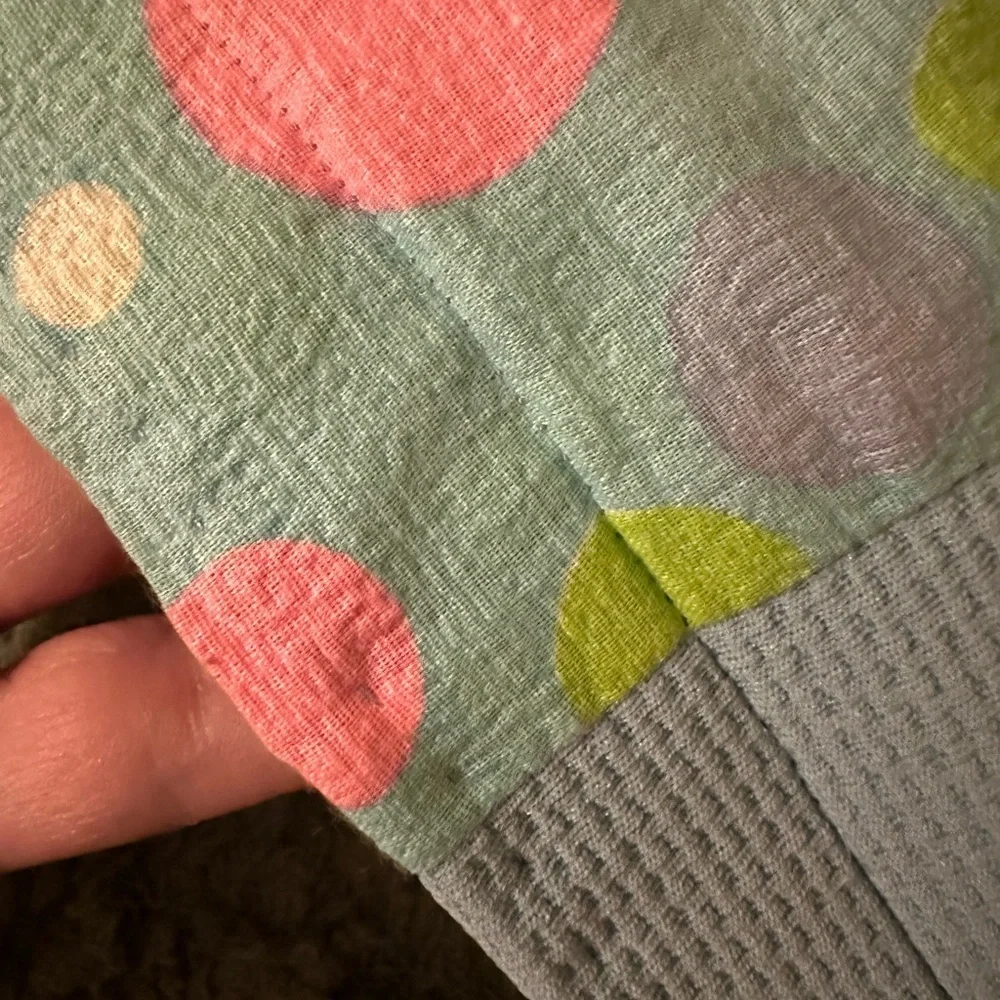 Colorful 60’s 70’s style handmade patchwork quilt blanket throw size twin